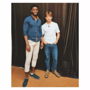 Toumany Coulibaly et Mathieu Palain. © L'Iconoclaste