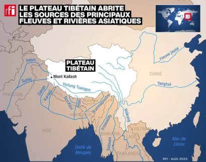 地球温暖化の影響を受ける "アジアの給水塔 "チベット高原