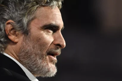 米国の俳優ホアキン・フェニックスが新しいナポレオンの伝記映画に出演 © JUSTIN TALLIS / AFP