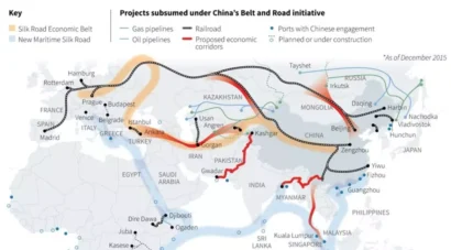 中国の一帯一路から10年、受給者は赤字で1兆ドルです