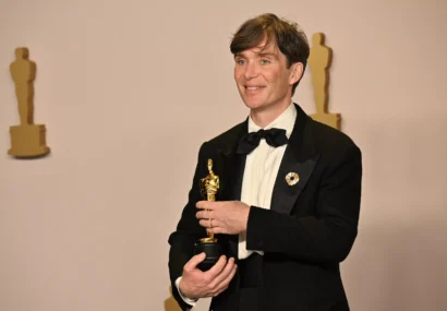 「オッペンハイマー」スターのアイルランドの俳優キリアン・マーフィー © Robyn BECK / AFP