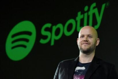 CEOのDaniel Ekがここで見られるスウェーデンの音楽ストリーミングサービスSpotifyは、残念な四半期更新AFP/Fileの後、株価が下落しました