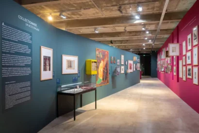 「La Musée」展では、2024年にユージェニー・デュブロイユが寄付したおかげで、女性アーティストによる300点の作品が展示されています。©ポワティエ市